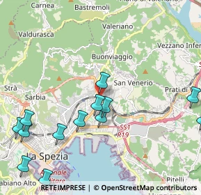 Mappa Galligani 1, 19126 La Spezia SP, Italia (2.64308)