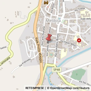 Mappa Via Cavour, 174, 47014 Meldola, Forlì-Cesena (Emilia Romagna)