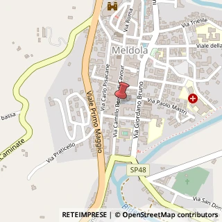 Mappa Via Cavour, 156, 47014 Meldola, Forlì-Cesena (Emilia Romagna)