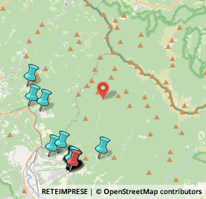 Mappa Unnamed Road, 55025 Coreglia Antelminelli LU, Italia (5.887)