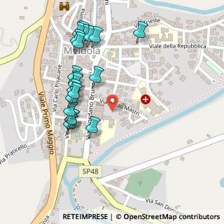 Mappa Via Giovanni Pascoli, 47014 Meldola FC, Italia (0.267)