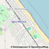 Mapa Bellaria-Igea Marina