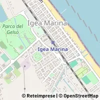 Hartă Bellaria-Igea Marina