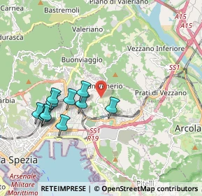 Mappa 19135 La Spezia SP, Italia (1.92273)