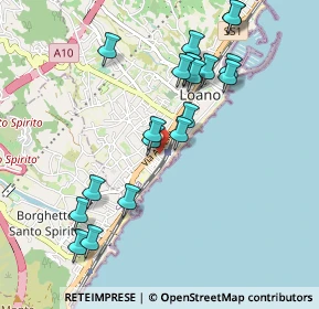 Mappa Via Genova, 17025 Loano SV, Italia (1.008)