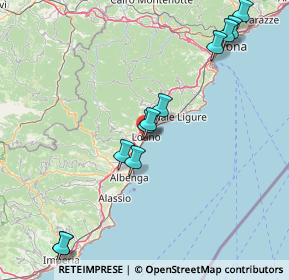 Mappa Via della Stazione Vecchia, 17025 Loano SV, Italia (17.79636)