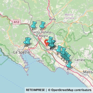 Mappa Via Boettola I, 19038 Sarzana SP, Italia (6.15)
