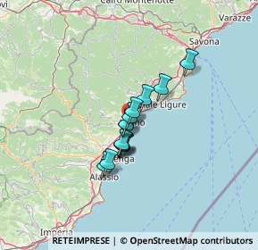 Mappa Via Amilcare Ponchielli, 17025 Loano SV, Italia (7.93769)