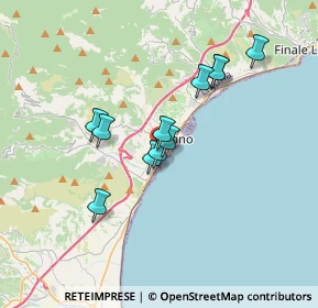 Mappa Via Amilcare Ponchielli, 17025 Loano SV, Italia (2.87818)