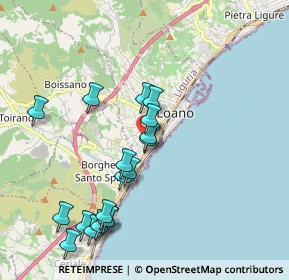 Mappa Via Amilcare Ponchielli, 17025 Loano SV, Italia (2.05)