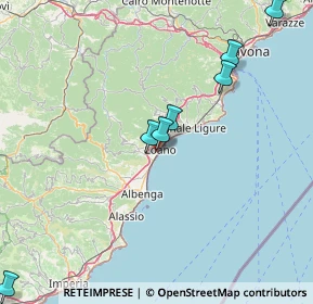 Mappa Via Vittorio Alfieri, 17025 Loano SV, Italia (31.65083)