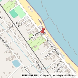 Mappa Via Alfonso Pinzon, 308, 47814 Bellaria-Igea Marina, Rimini (Emilia Romagna)