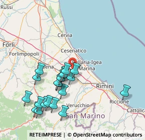Mappa 47043 Gatteo FC, Italia (16.5055)