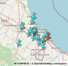 Mappa 47043 Gatteo FC, Italia (10.16368)