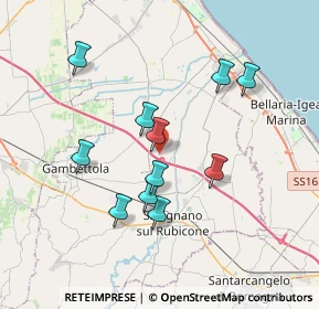 Mappa 47043 Gatteo FC, Italia (3.36273)