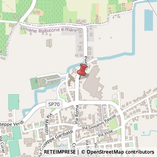 Mappa Via Roma, 54, 47035 Gambettola, Forlì-Cesena (Emilia Romagna)