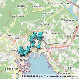 Mappa Via del Canaletto, 19125 La Spezia SP, Italia (1.7945)