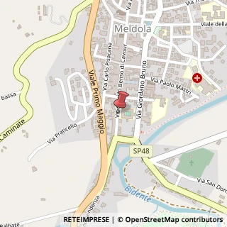 Mappa Via Cavour, 183, 47014 Meldola, Forlì-Cesena (Emilia Romagna)