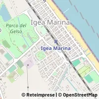 Mapa Bellaria-Igea Marina