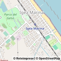 Map Bellaria-Igea Marina