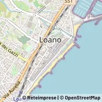 Kaart Loano