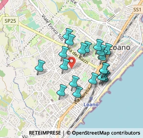 Mappa Via Luigi Pirandello, 17025 Loano SV, Italia (0.3725)