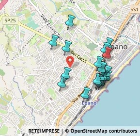 Mappa Via Luigi Pirandello, 17025 Loano SV, Italia (0.446)