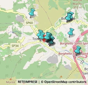 Mappa Via Provinciale, 17055 Toirano SV, Italia (0.6725)