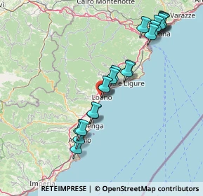 Mappa Via Cesarea, 17025 Loano SV, Italia (15.594)