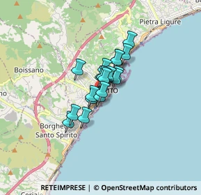 Mappa Via Cesarea, 17025 Loano SV, Italia (0.89)