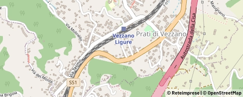 Mappa Vezzano Ligure