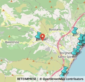 Mappa Via Giuseppe Garibaldi, 17055 Toirano SV, Italia (3.6195)