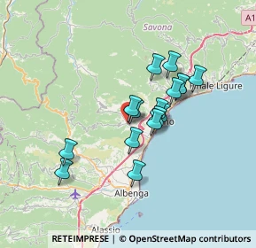 Mappa Via Giuseppe Garibaldi, 17055 Toirano SV, Italia (5.49313)