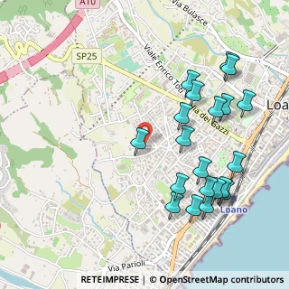 Mappa Via Ortigara, 17025 Loano SV, Italia (0.578)