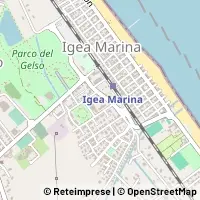 Kaart Bellaria-Igea Marina