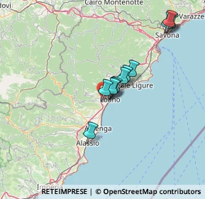 Mappa Via Buragi, 17054 Boissano SV, Italia (11.74091)