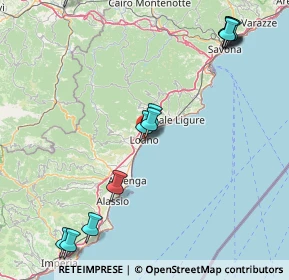 Mappa Piazza Vittorio Veneto, 17025 Loano SV, Italia (21.07692)