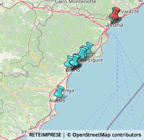 Mappa Via delle Caselle, 17025 Loano SV, Italia (10.60545)