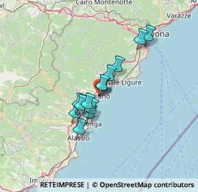 Mappa Via delle Caselle, 17025 Loano SV, Italia (9.64462)