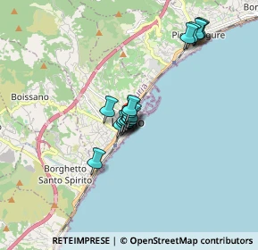 Mappa Via Richieri, 17025 Loano SV, Italia (1.22)