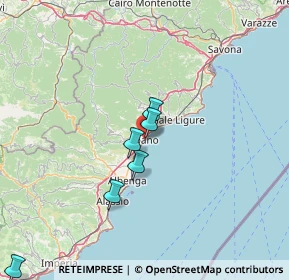 Mappa Via Richieri, 17025 Loano SV, Italia (39.01154)