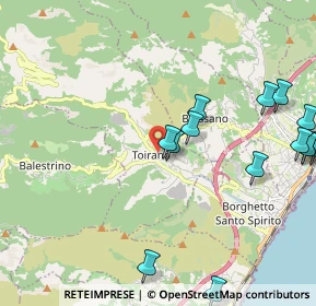Mappa Via Alla Certosa, 17055 Toirano SV, Italia (2.59429)