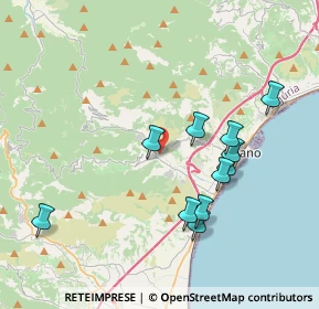 Mappa Via Alla Certosa, 17055 Toirano SV, Italia (3.80455)