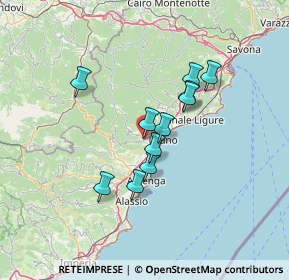 Mappa Via Alla Certosa, 17055 Toirano SV, Italia (10.74455)