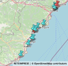 Mappa Via Gaetano Donizetti, 17025 Loano SV, Italia (16.52154)