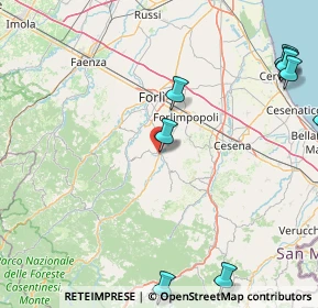 Mappa 47014 Meldola FC, Italia (27.10846)