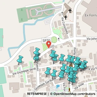 Mappa Via Cecchino Maestri, 47035 Gambettola FC, Italia (0.17586)