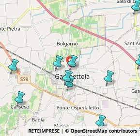 Mappa Via Cecchino Maestri, 47035 Gambettola FC, Italia (2.82167)