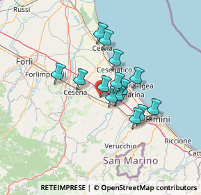 Mappa Via Romagna, 47035 Gambettola FC, Italia (10.01)