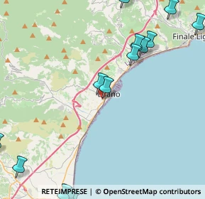 Mappa Parco Don Leone Grossi, 17025 Loano SV, Italia (6.40267)